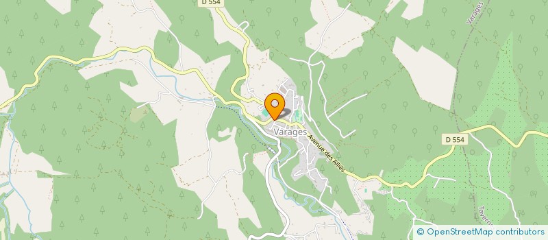 localisation de l'entreprise SCI MAXEL  VARAGES