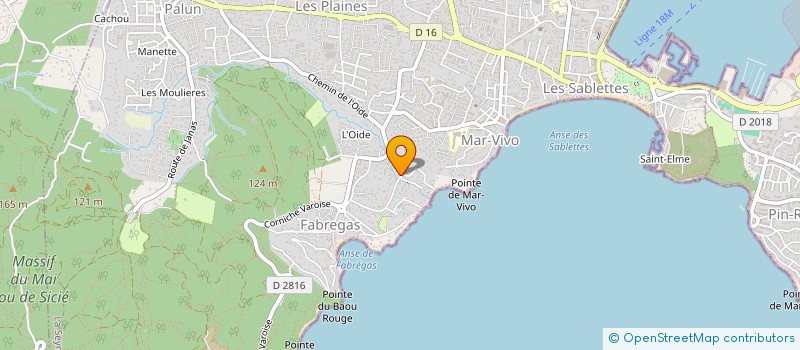 localisation de l'entreprise SCI MAXENCE à LA SEYNE-SUR-MER