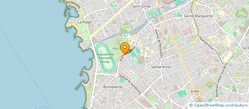 localisation de l'entreprise SCI MAXFRED à MARSEILLE 8