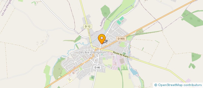 localisation de l'entreprise SCI MAXI MAI 8  LES AIX-D'ANGILLON