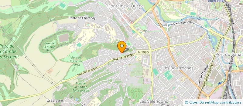 localisation de l'entreprise SCI MAXIALE  DIJON