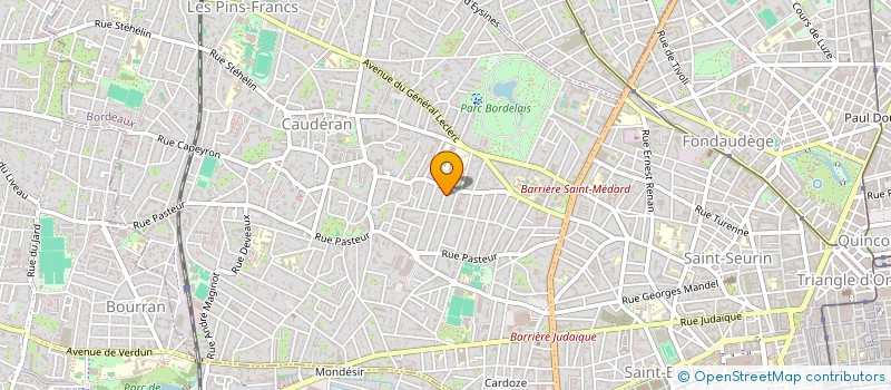 localisation de l'entreprise SCI MAXICOLA  BORDEAUX