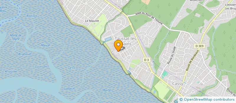 localisation de l'entreprise SCI MAXIJUL  LANTON