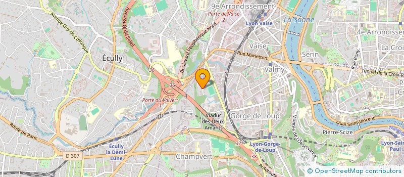 localisation de l'entreprise SCI MAXILEAN  LYON