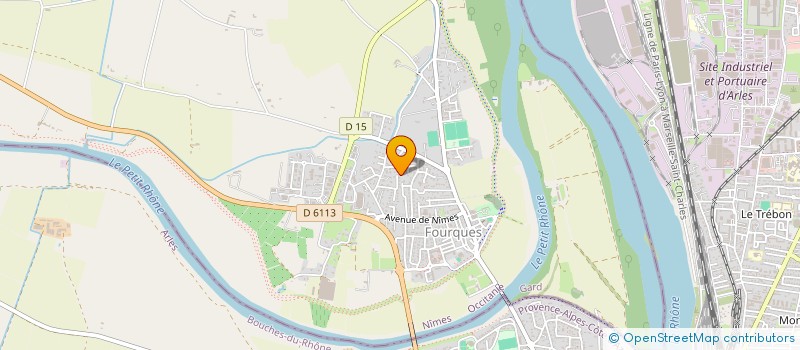 localisation de l'entreprise SCI MAXIM  FOURQUES