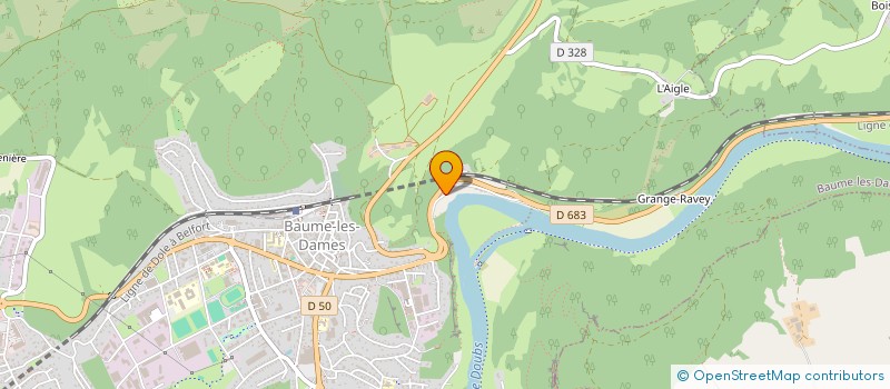 localisation de l'entreprise SCI MAXIMAR  BAUME-LES-DAMES