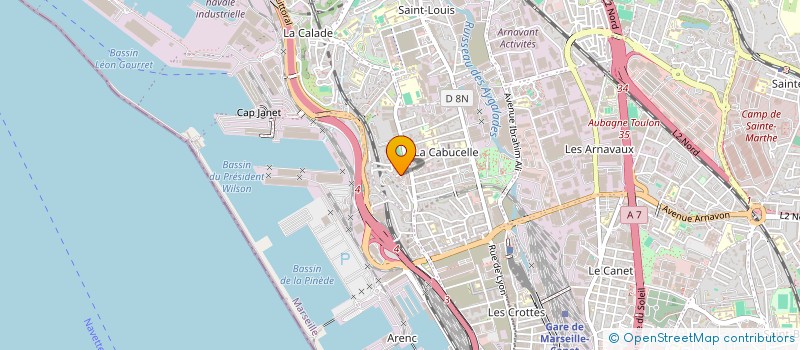 localisation de l'entreprise SCI MAXIME à MARSEILLE