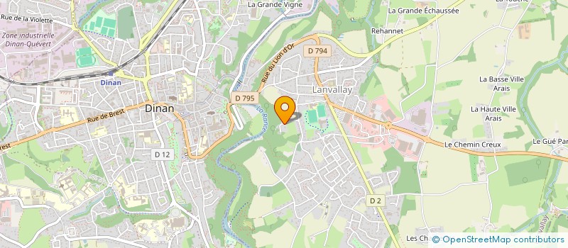 localisation de l'entreprise SCI MAXIME  LANVALLAY