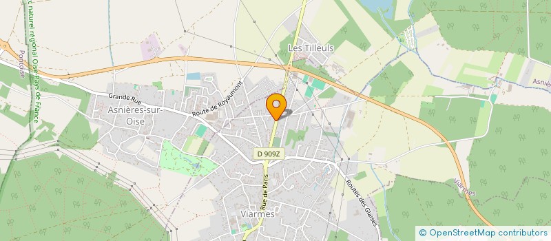 localisation de l'entreprise SCI MAXIME  VIARMES