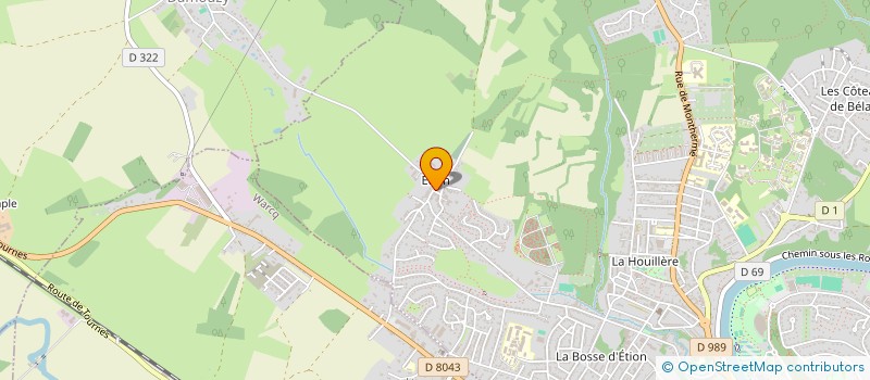 localisation de l'entreprise SCI MAXIME  CHARLEVILLE-MEZIERES
