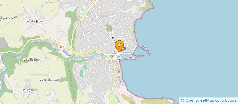 localisation de l'entreprise SCI MAXIME  BINIC-ETABLES-SUR-MER