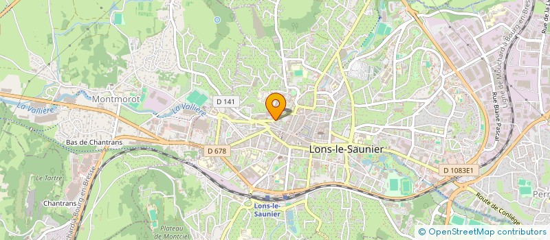 localisation de l'entreprise SCI MAXIME  LONS-LE-SAUNIER