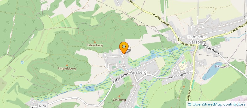 localisation de l'entreprise SCI MAXIME  VARSBERG