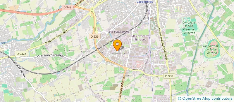 localisation de l'entreprise SCI MAXIME  CARPENTRAS