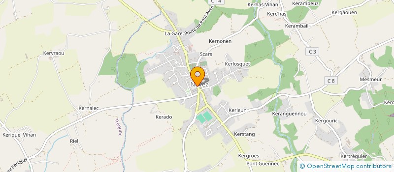 localisation de l'entreprise SCI MAXIME  NEVEZ