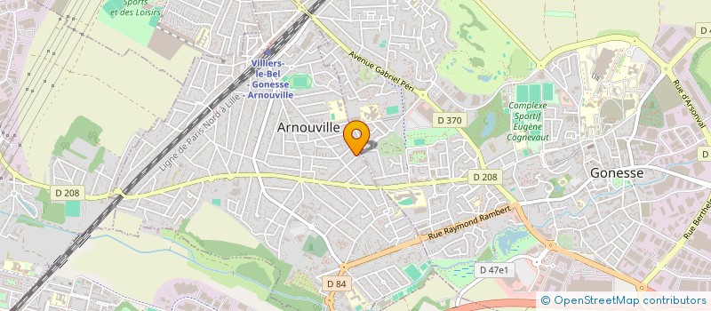 localisation de l'entreprise SCI MAXIME à SARCELLES