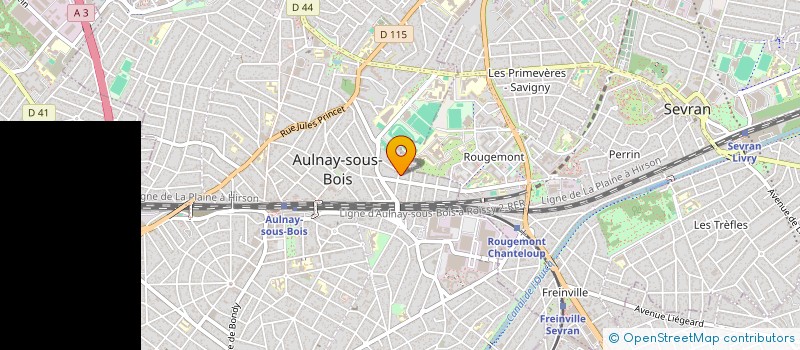 localisation de l'entreprise SCI MAXIME à AULNAY-SOUS-BOIS