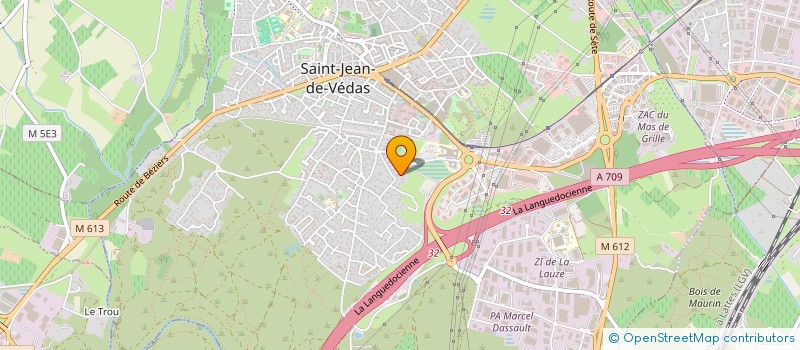 localisation de l'entreprise SCI MAXIME  SAINT-JEAN-DE-VEDAS