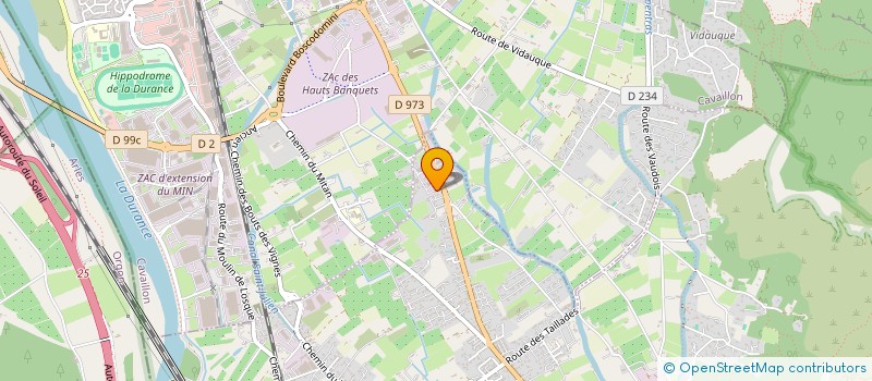 localisation de l'entreprise SCI MAXIME  CHEVAL-BLANC