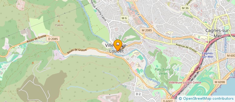 localisation de l'entreprise SCI MAXIMILIEN à VILLENEUVE-LOUBET