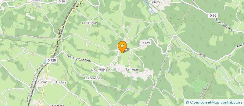 localisation de l'entreprise SCI MAXIMMO  ROUFFILHAC