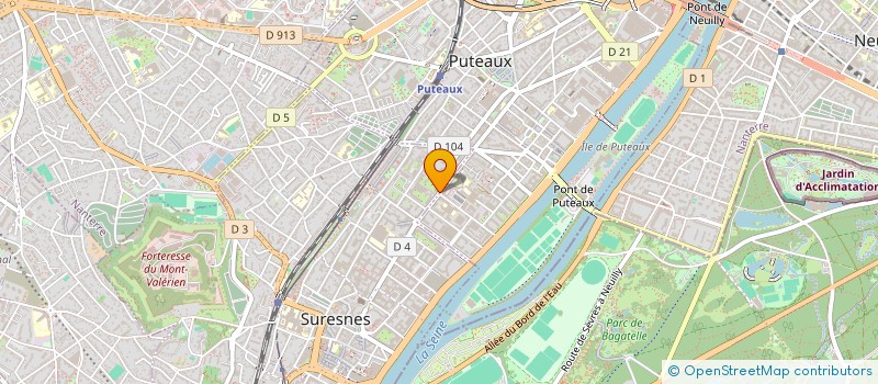 localisation de l'entreprise SCI MAXIMMO à SURESNES
