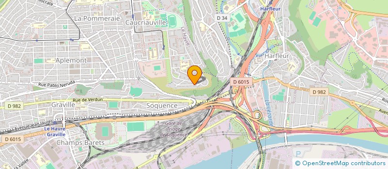 localisation de l'entreprise SCI MAXIMMO à LE HAVRE