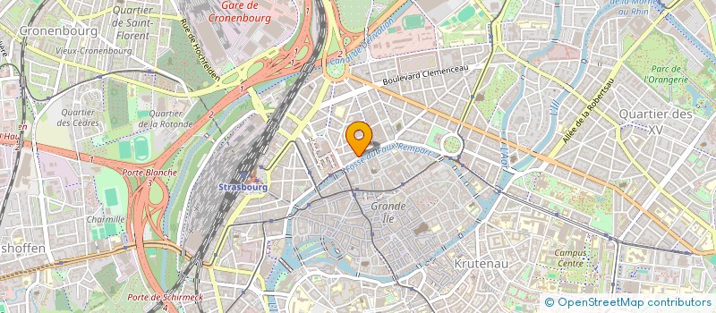 localisation de l'entreprise SCI MAXIMMO  STRASBOURG