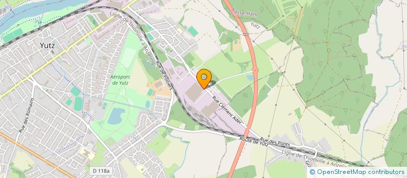 localisation de l'entreprise SCI MAXIMMO YUTZ  YUTZ