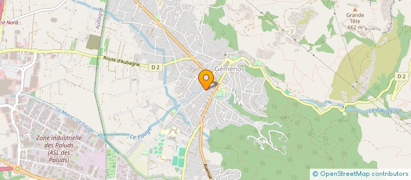 localisation de l'entreprise SCI MAXIMOUR  GEMENOS