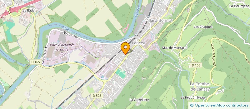 localisation de l'entreprise SCI MAXINE  VILLARD-BONNOT