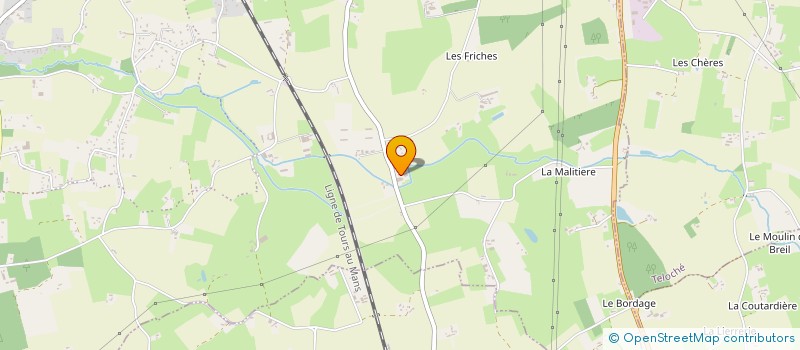 localisation de l'entreprise SCI MAXIPOL 2  ECOMMOY