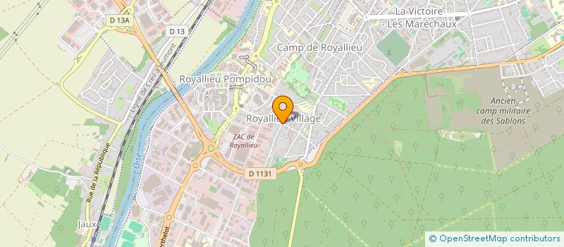 localisation de l'entreprise SCI MAXLOUIS  COMPIEGNE