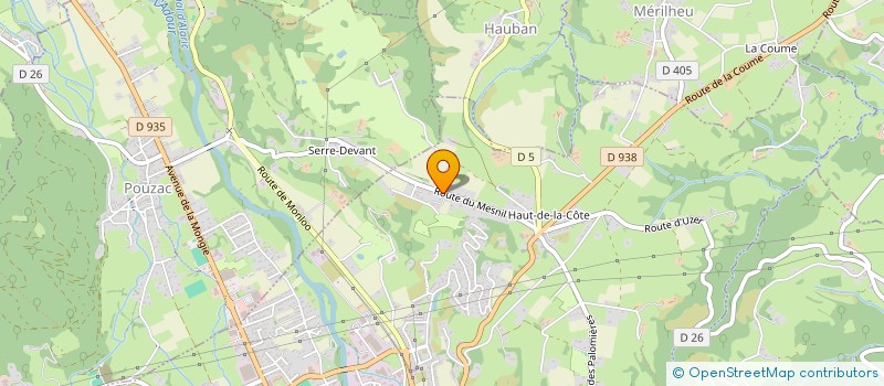 localisation de l'entreprise SCI MAXMAT  BAGNERES-DE-BIGORRE