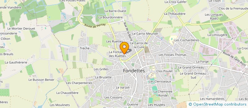 localisation de l'entreprise SCI MAXOF-LANGEAIS à FONDETTES