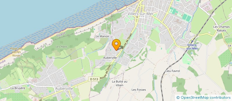 localisation de l'entreprise SCI MAXOL  VILLERS-SUR-MER
