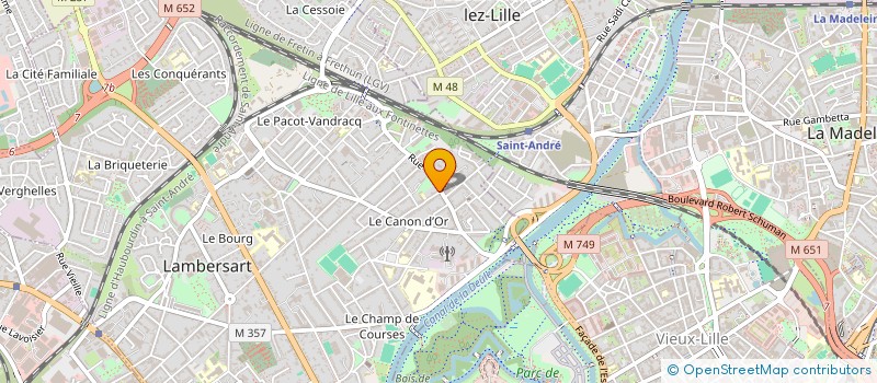 localisation de l'entreprise SCI MAXOL IMMO à LAMBERSART