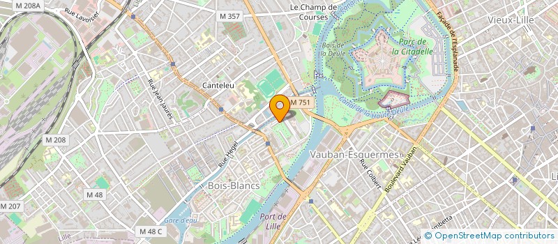 localisation de l'entreprise SCI MAXOU à LILLE