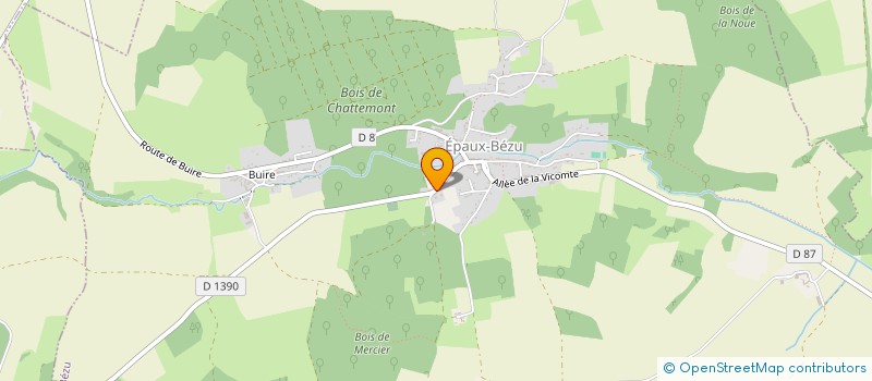 localisation de l'entreprise SCI MAXOU-IMMO  EPAUX-BEZU