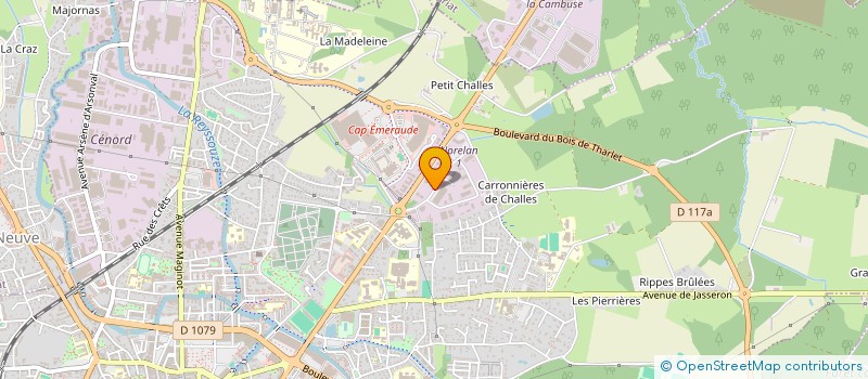 localisation de l'entreprise SCI MAXQUENBO  BOURG-EN-BRESSE