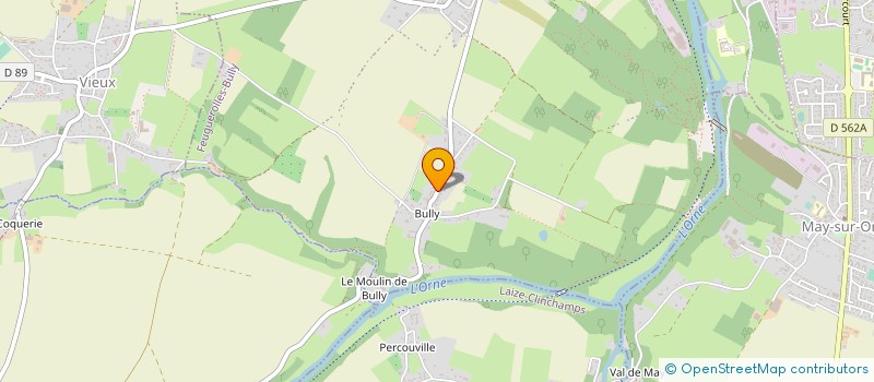 localisation de l'entreprise SCI MAXSILI  FEUGUEROLLES-BULLY