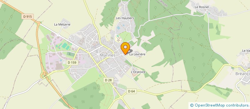 localisation de l'entreprise SCI MAXSOL  MARINES