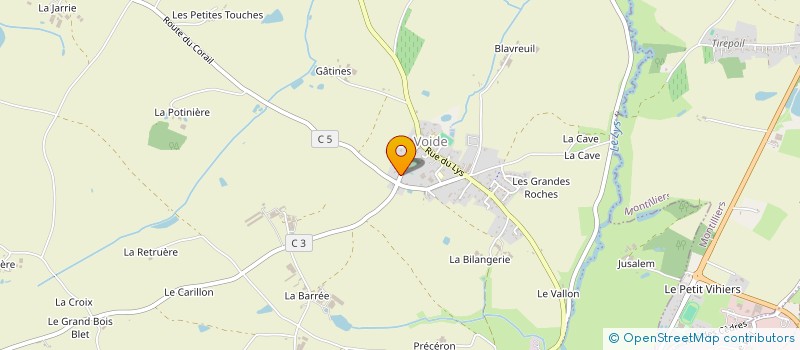 localisation de l'entreprise SCI MAXTOM à LYS-HAUT-LAYON