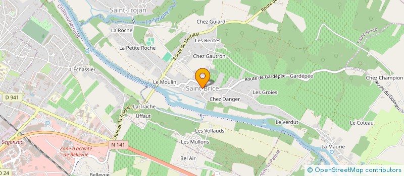 localisation de l'entreprise SCI MAXVA  SAINT-BRICE