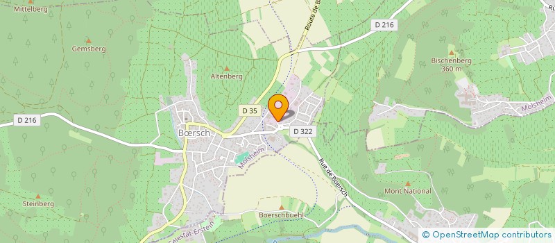 localisation de l'entreprise SCI MAXY  BRSCH