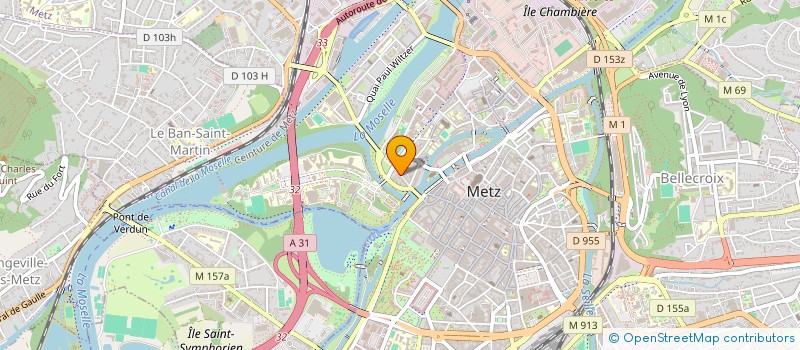 localisation de l'entreprise SCI MAY à METZ