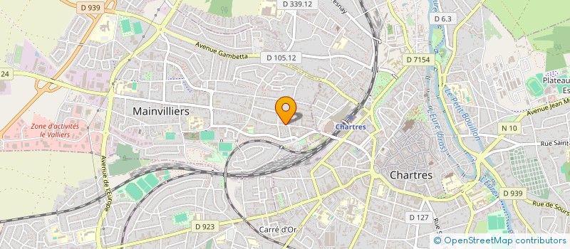 localisation de l'entreprise SCI MAY à AMILLY