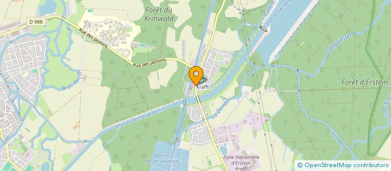 localisation de l'entreprise SCI MAYA  ERSTEIN