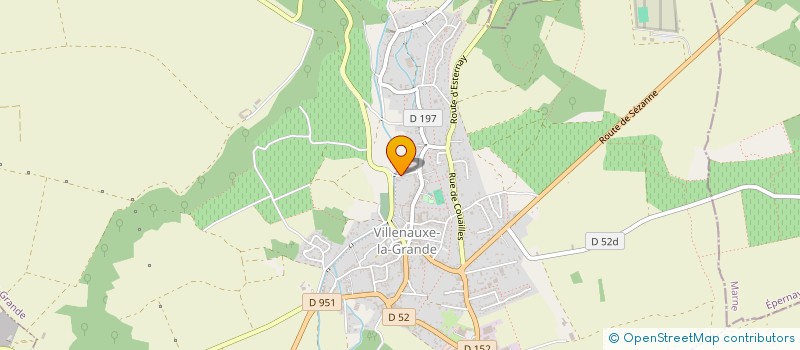 localisation de l'entreprise SCI MAYA  VILLENAUXE-LA-GRANDE