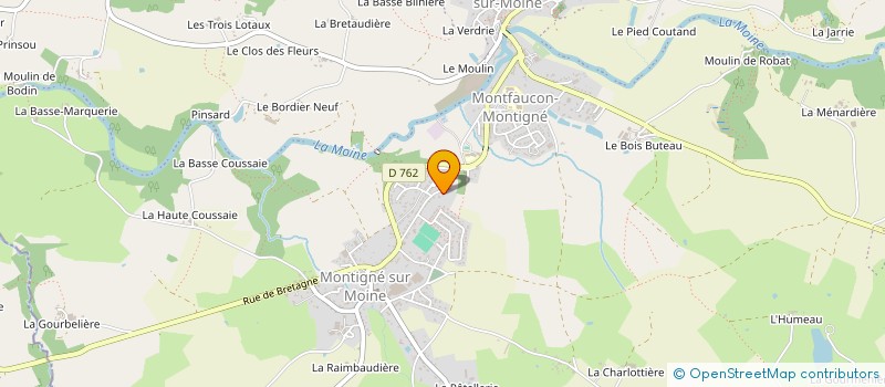 localisation de l'entreprise SCI MAYA à SEVREMOINE